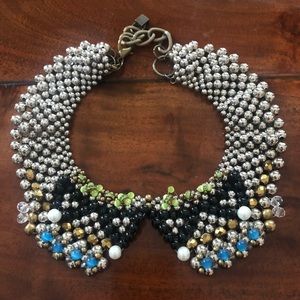 J Crew Beaded Color Necklace
